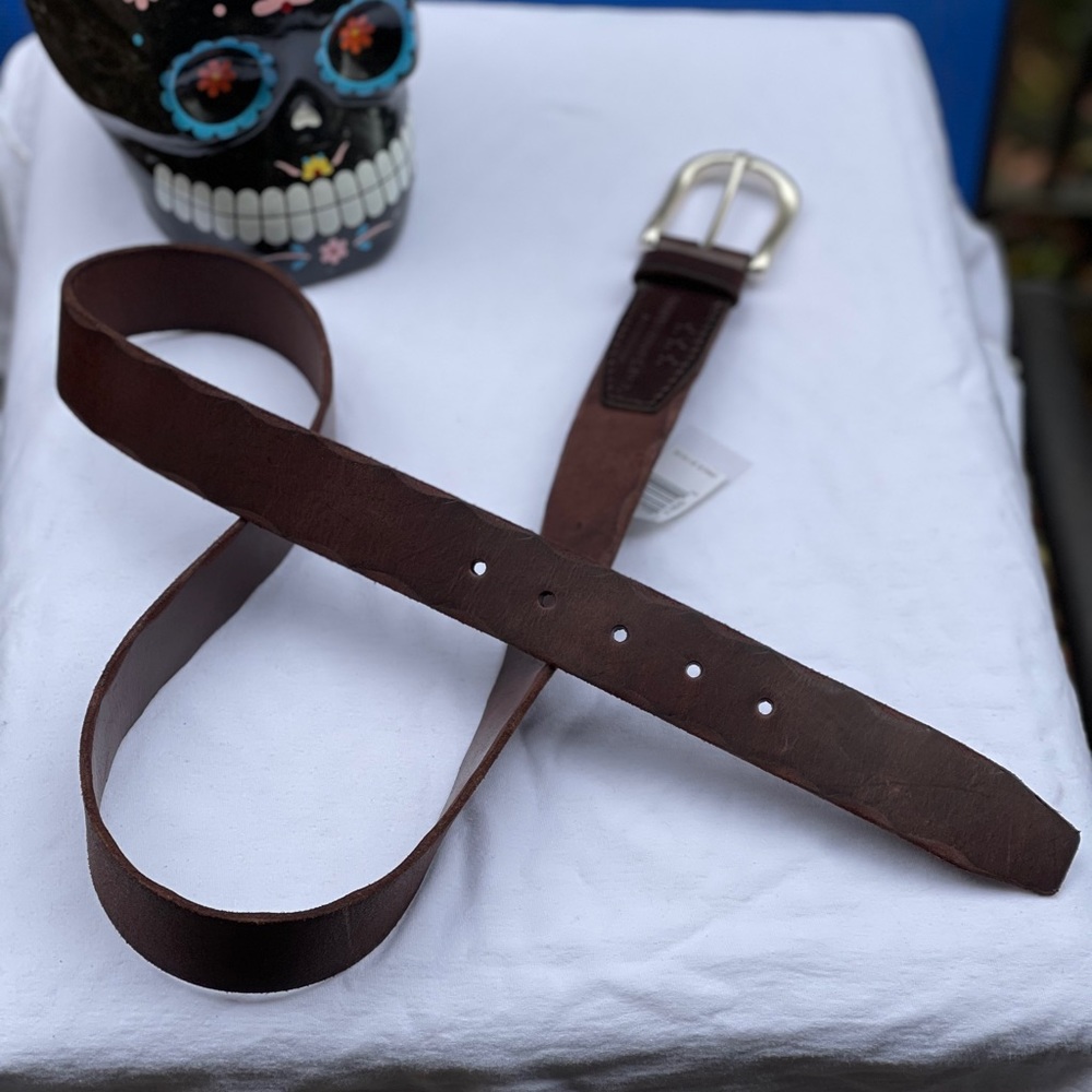 John Varvatos new sz40 brown leather belt